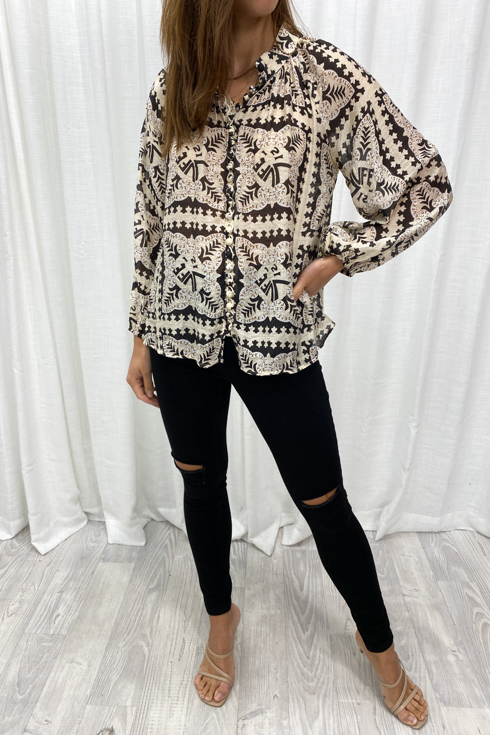 Crinkle Estelle Blouse