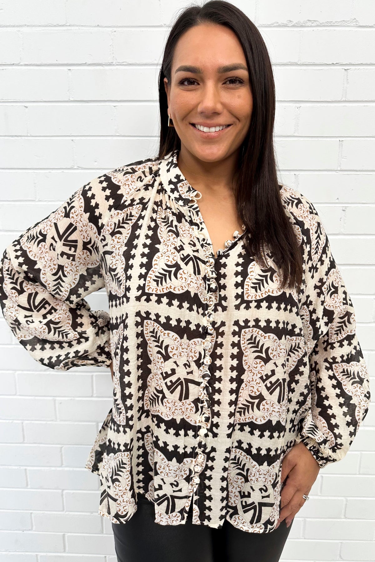 Crinkle Estelle Blouse