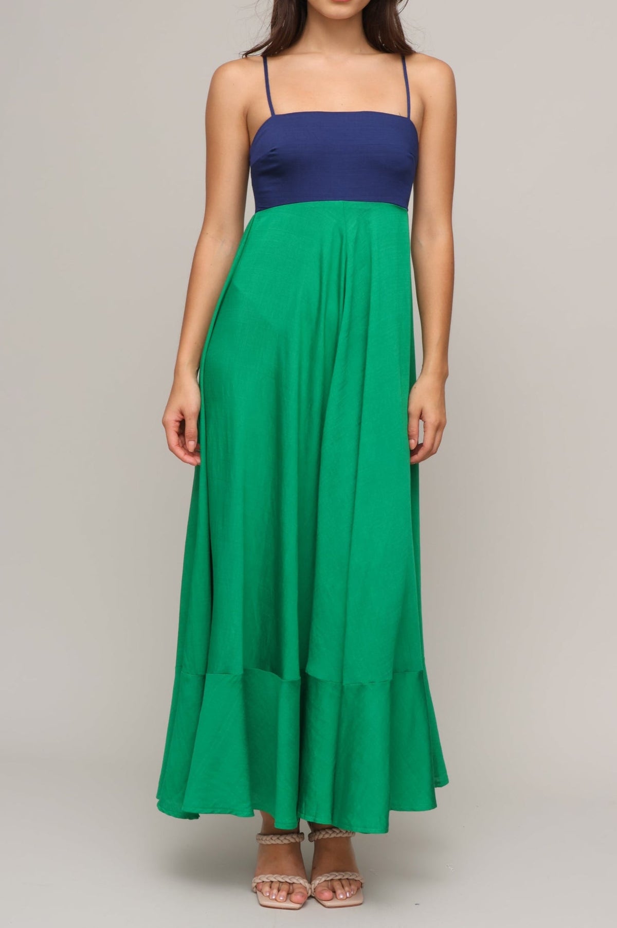 Tate Colorblock Maxi Dress