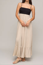 Tate Colorblock Maxi Dress