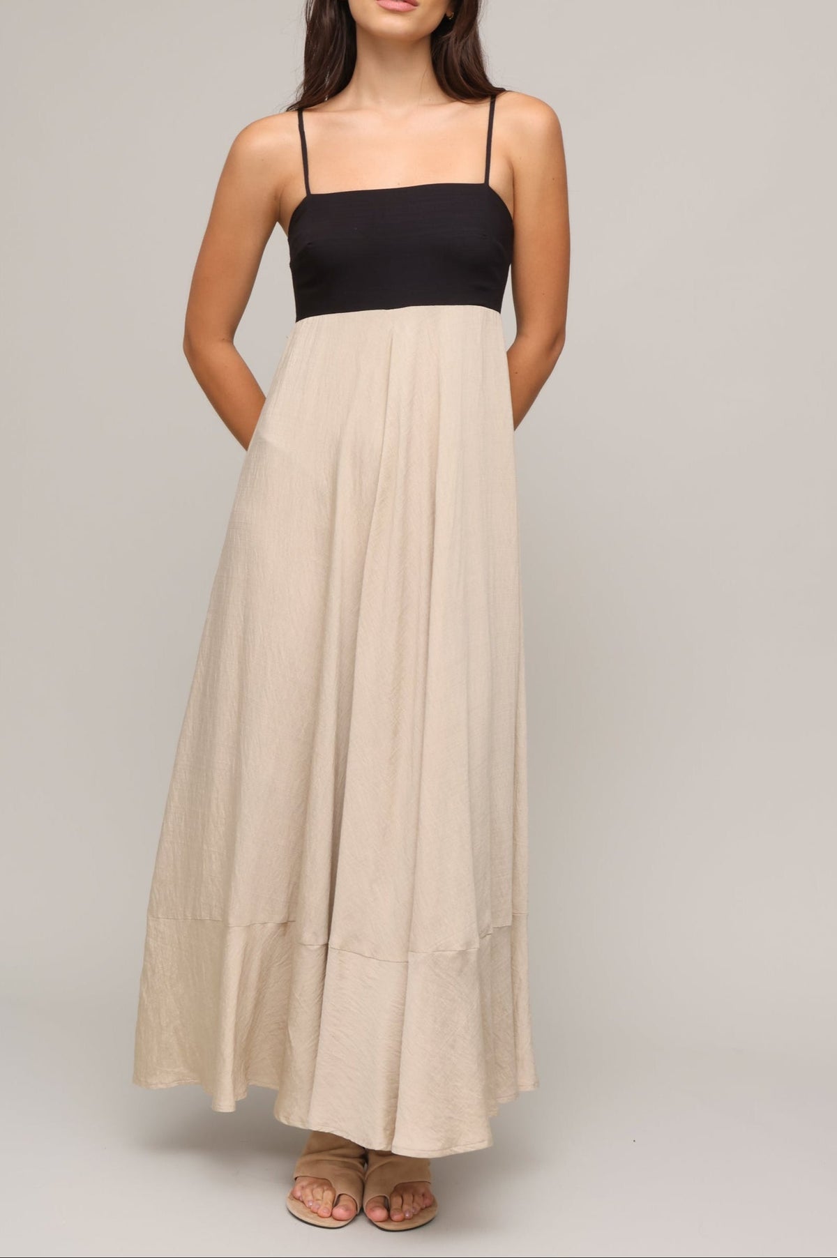 Tate Colorblock Maxi Dress
