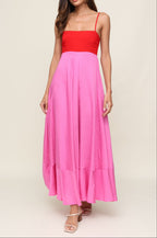Tate Colorblock Maxi Dress