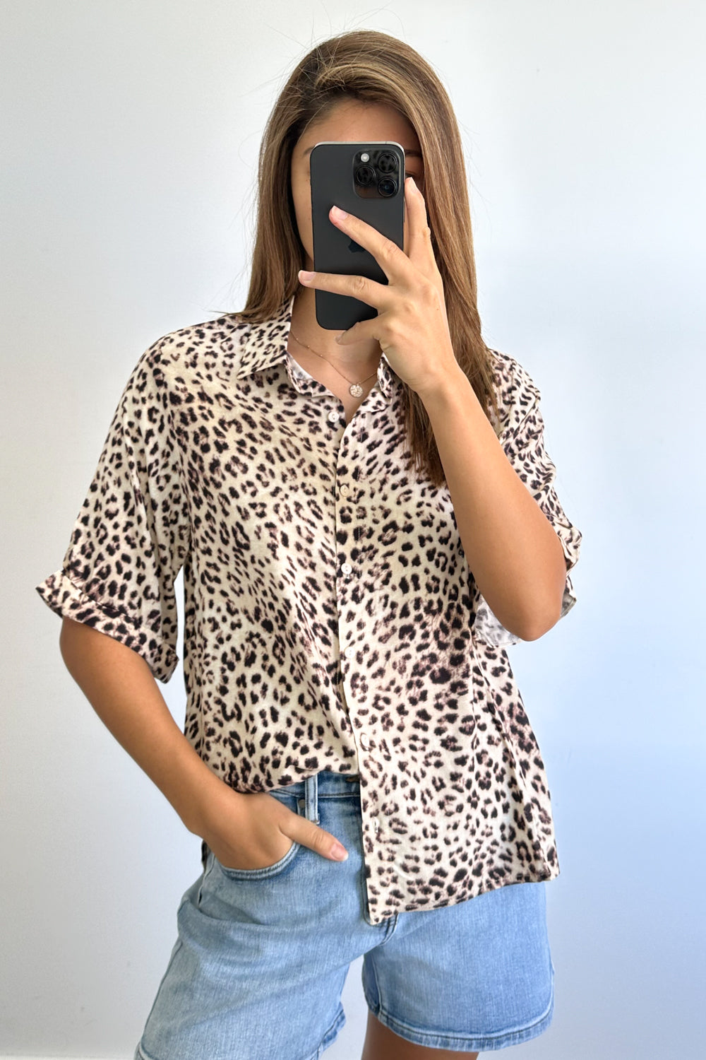 Eros Shirt - Leopard