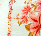 Marbella Tile Shirt - Blue Blush Floral